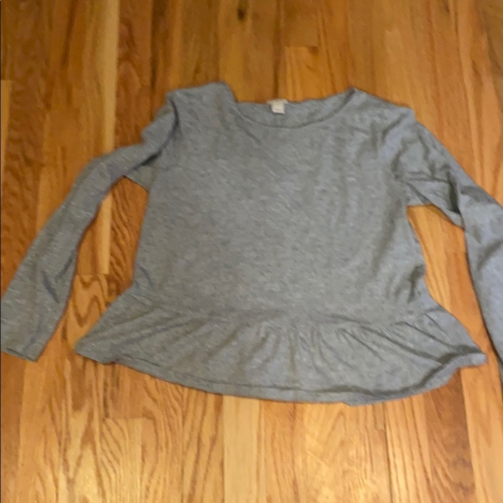 Jcrew factory gray shirt